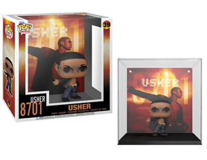 اکشن فیگور اسپشیال 9 سانتی فانکو پاپ آشر با کاور آلبوم مدل Funko POP - Albums - Usher 8701 - Usher - Exclusive _اسباب بازی